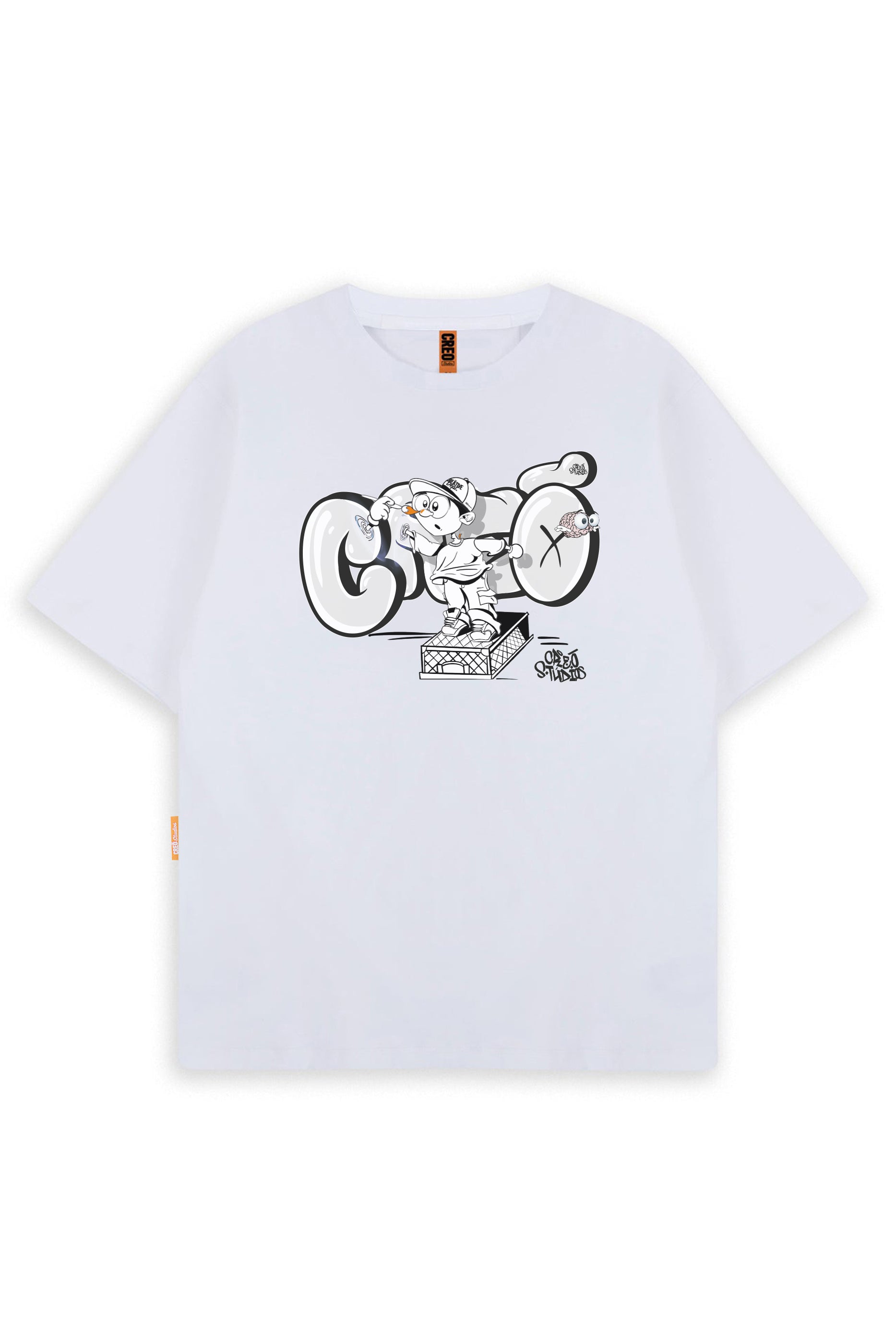 GRAFFITI TEE (WHITE)